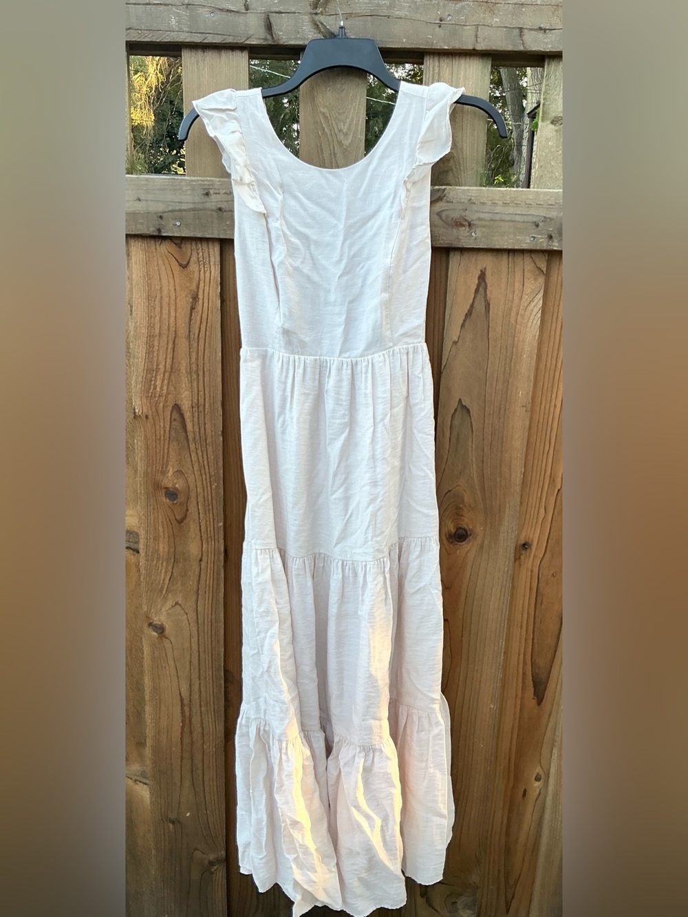 Cute Ruffle Tie-Back Maxi Dress ๐ธ - Picture 6 of 9
